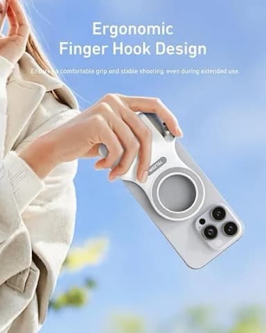 TELESIN Magnetic Camera Grip & LED Selfie Light โ Pro Content Creator Bundle
